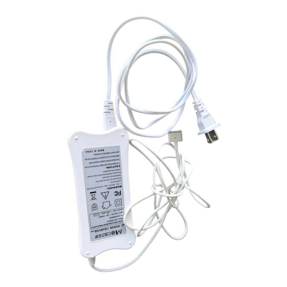Morange 85W AC Power Adapter Laptop Charger White MagSafe 1 Style 20V 4.25A 85W